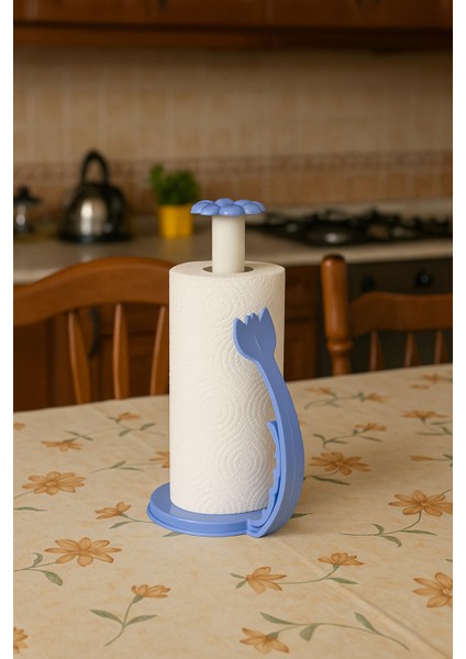 Rulo Havluluk – Ergonomik Tutacaklı, Mutfak Tezgahı Için Pratik Kağıt Havlu Tutucu fiyatları