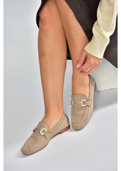 V250017002 Vizon Süet Günlük Kadın Ayakkabı fiyatları