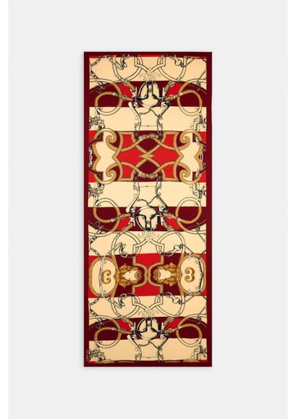 Desenli Modal Şal Hamhara Bordo indirimleri