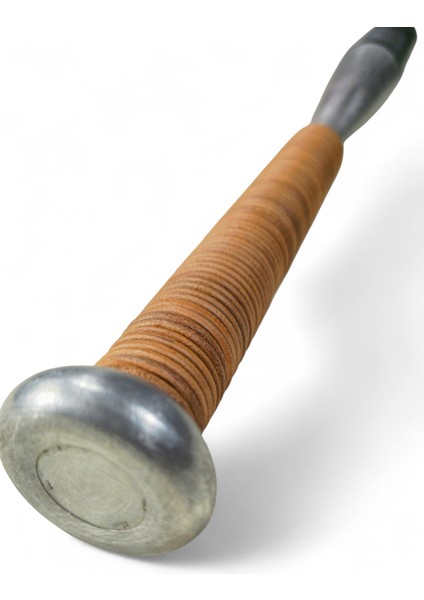 Vintage Metal Beyzbol Sopası – Deri Saplı Dekoratif Aksesuar fırsatları