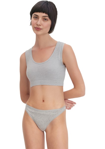 Yohannesclub, Kadın, Pamuklu Basic Tanga Külot, 5'li Paket, Extra Esnek fırsatları