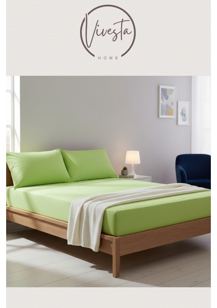 Tek Kişilik Lastikli Çarşaf Seti 100×200 + 50×70 Yastık Kılıfı – Yumuşak, Nefes Alan, Dayanıklı Kumaş modelleri