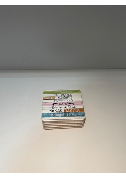 Dekoratif Bardak Altlığı 6'lı Hayat Kaç Dakika modelleri