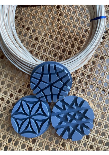 Rattan Core Doğal Bambu Çubuk 2 mm 100 gr ve 3 Adet 8 cm Küçük Boy, Rattan Örme Kalıbı 2 Si Birlikte fiyatları