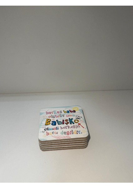 Dekoratif Bardak Altlığı 6'lı Babişko fiyatları