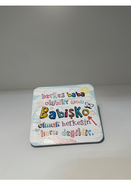 Dekoratif Bardak Altlığı 6'lı Babişko fırsatları