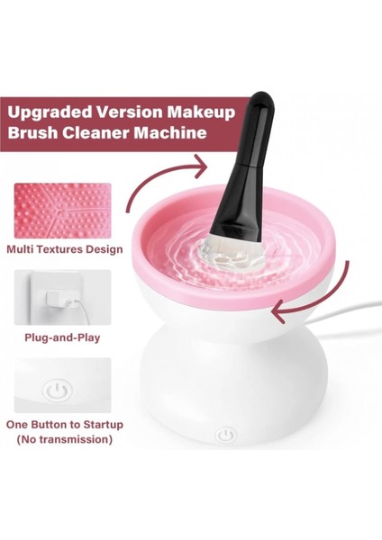 Elektrikli Makyaj Fırçası Temizleyici modelleri