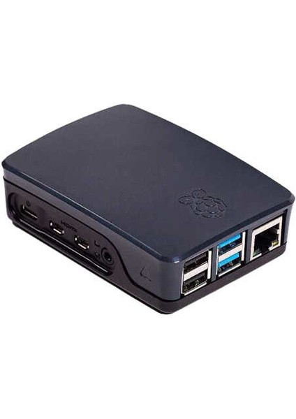 Raspberry Pi 4b Muhafaza Kutusu - Siyah (Klon)