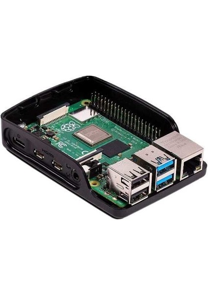 Raspberry Pi 4b Muhafaza Kutusu - Siyah (Klon) fiyatları
