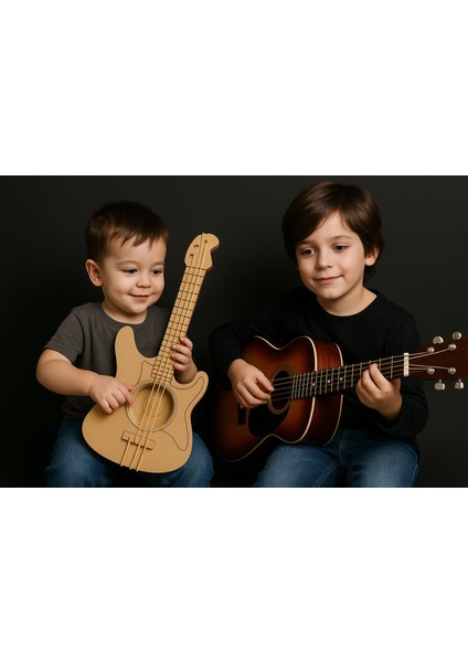 Benim Gitarım Ahşap Gitar Yapım Seti – Stem Eğitici Oyuncak | Mühendislik ve Müzik Deneyi modelleri