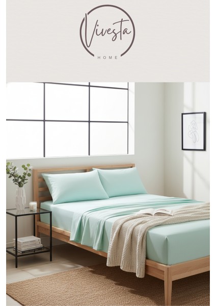 Tek Kişilik Lastikli Çarşaf Seti 100×200 + 50×70 Yastık Kılıfı – Yumuşak, Nefes Alan, Dayanıklı Kumaş modelleri