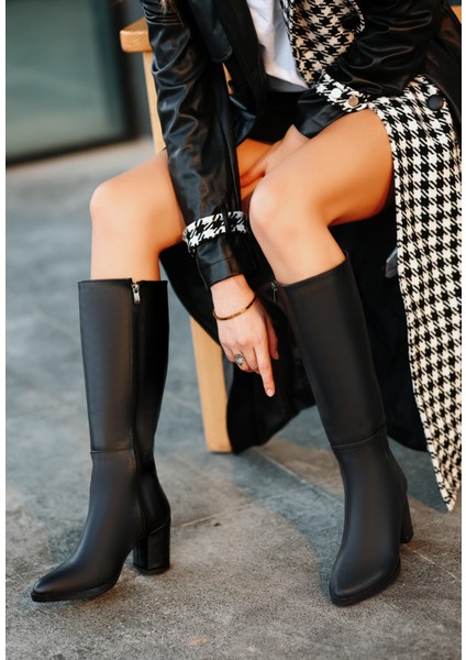 Morena Siyah Cilt Çizme - Lisinya fırsatları