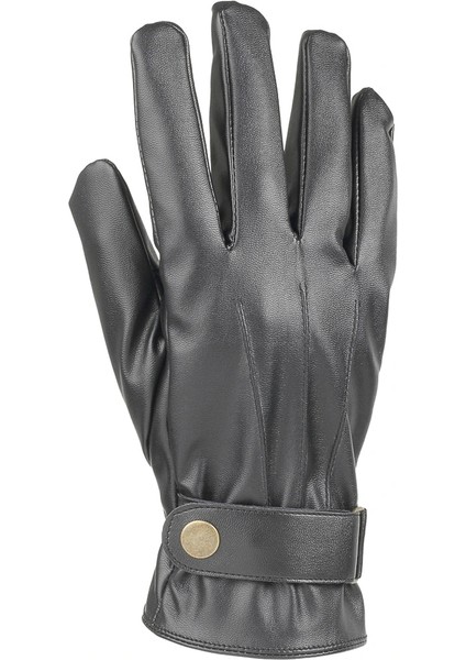 Suyutti K202 Erkek Siyah Deri Eldiven