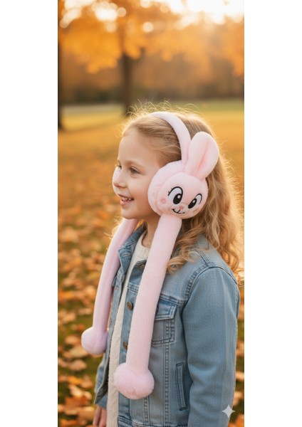 Çocuk Peluş Figürlü Oynar Kulaklı Sesli Kışlık Kulaklık fiyatları