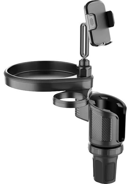 720 Döner Telefon Dagi 4 In 1 Araba Için Çok Islevli Fincan Telefon Tutucu C274