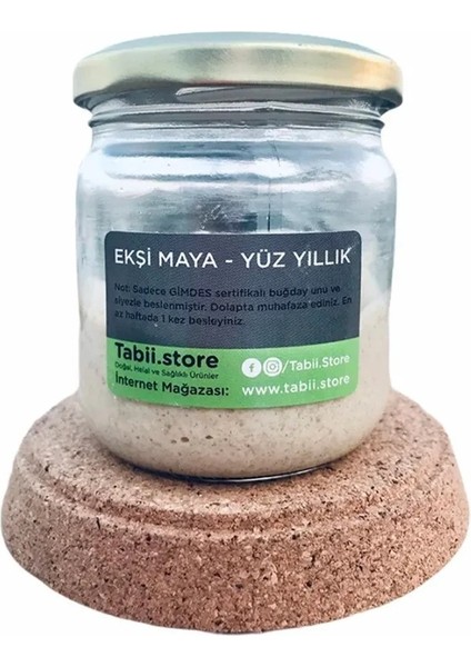 Tabii'm Ekşi Maya 100 Yıllık 100 gr fiyatları