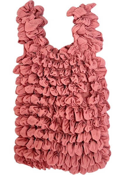 Genişleyen Pembe Alışveriş Çantası