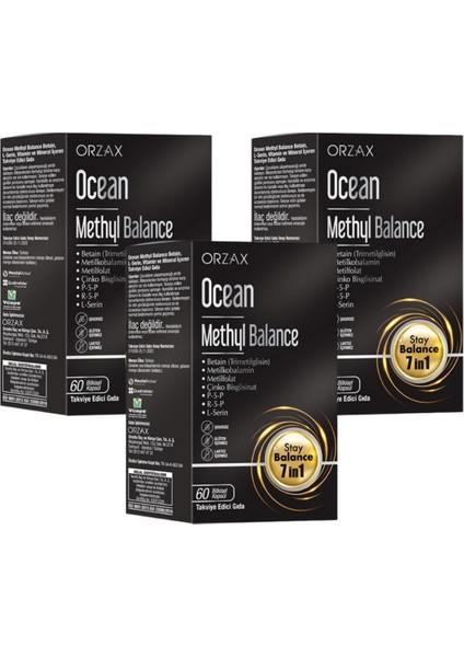 Asfstore Ocean Methyl Balance 60 Kapsül 3 Adet