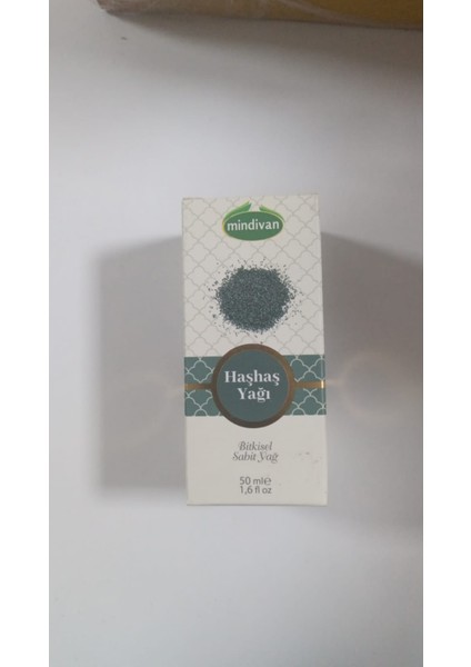 Soğuk Sıkım Haşhaş Yağı 50ML