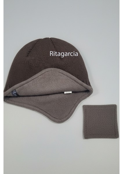 Unisex Polar Astarlı Kulaklı Bere - Rüzgar Geçirmeyen Termal Kış Beresi fiyatları
