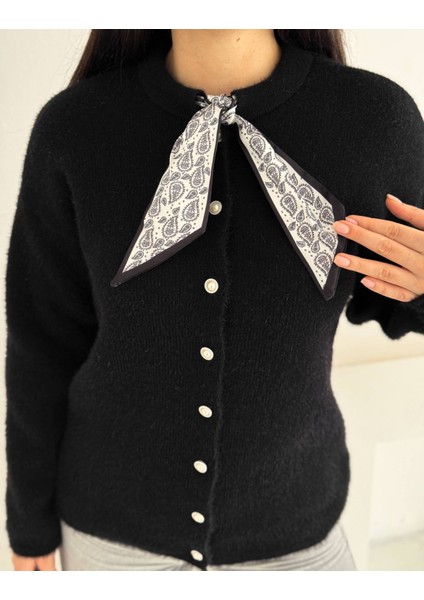 Fularlı Yumoş Triko Hırka fırsatları