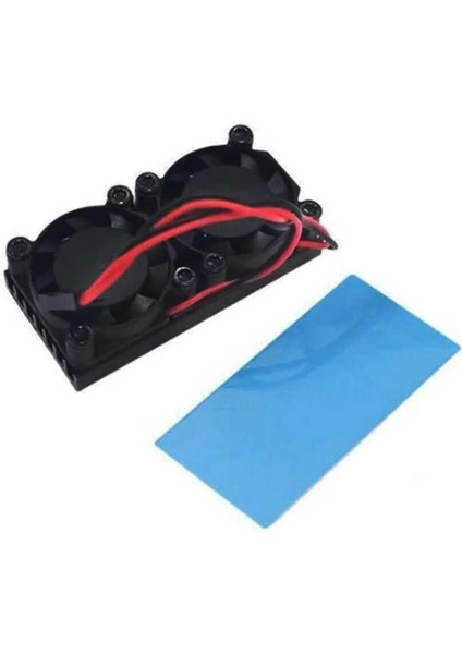 Çift Fanlı Soğutucu (Raspberry Pi 3b+/4b Uyumlu)