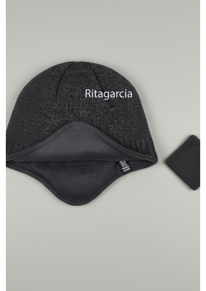 Unisex Polar Astarlı Kulaklı Bere - Rüzgar Geçirmeyen Termal Kış Beresi fiyatları