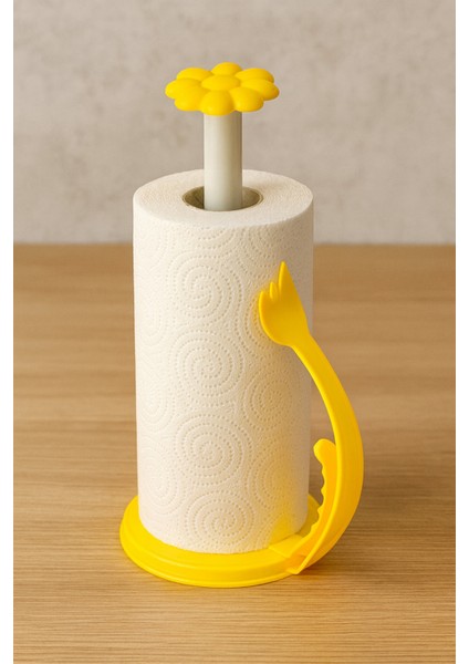 Rulo Havluluk – Ergonomik Tutacaklı, Mutfak Tezgahı Için Pratik Kağıt Havlu Tutucu fiyatları