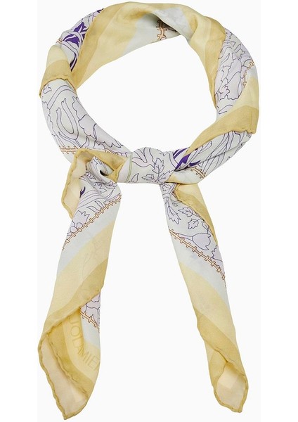 Desenli Modal Eşarp Enjoy Sarı fırsatları