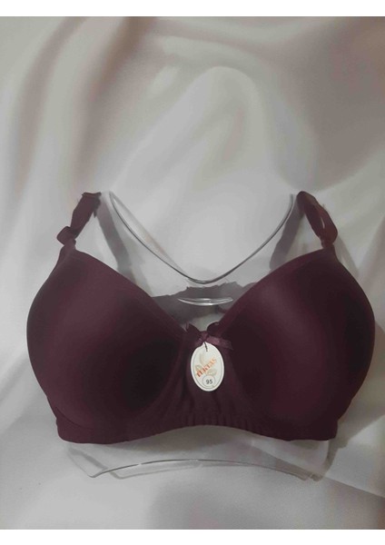 Mor Renginde Desteksiz Balenli Rahat Sütyen Pamuk Polyester Elastan Içerir indirimleri