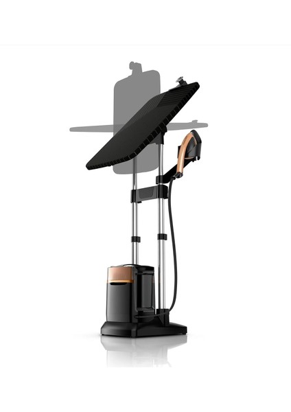 Ixeo Dahili Hareketli Masalı Hepsi Bir Arada Çözüm 2170 Watt Buharlı Ütü5,8 Bar Buhar Basıncı + 200 G Şok Buhar / 90 G/dk Sürekli Buhar