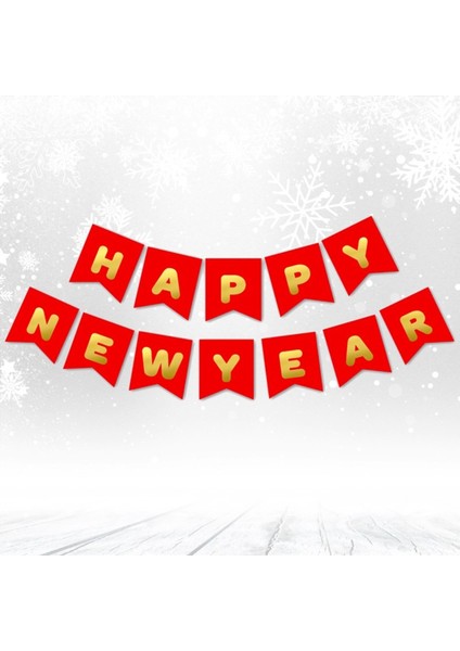 Yılbaşı Happy New Year Gold Yazı Süsü fiyatları