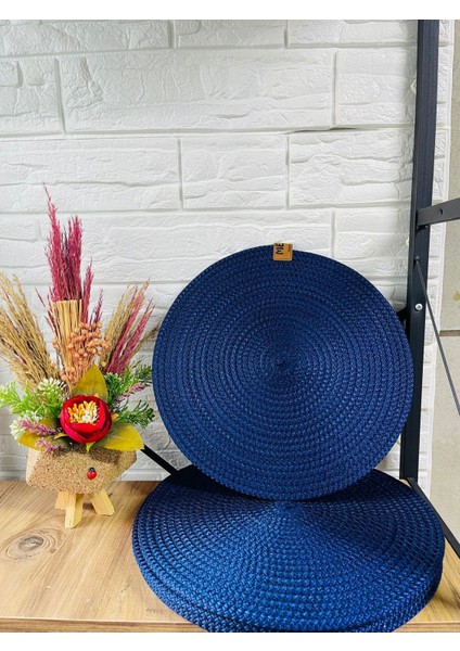 6 Adet Lacivet Jüt Supla / Amerikan Servis Lux Sunum Tabak Altlığı