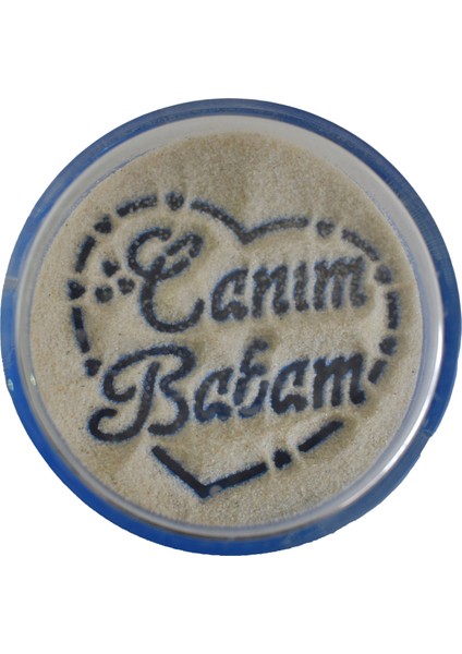 Canım Babam/iyi Ki Varsın Dekoratif Kum Biblo fiyatları