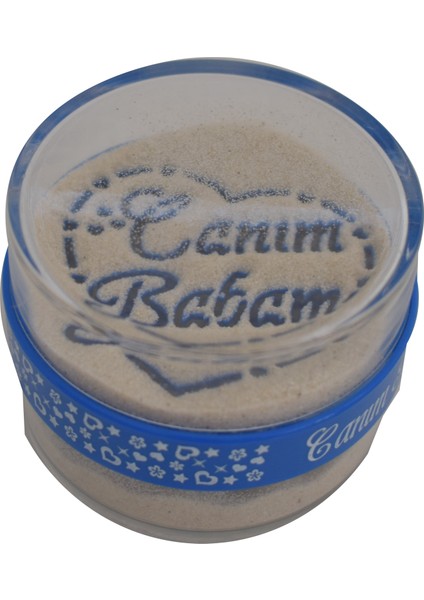 Canım Babam/iyi Ki Varsın Dekoratif Kum Biblo fırsatları