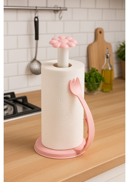 Rulo Havluluk – Ergonomik Tutacaklı, Mutfak Tezgahı Için Pratik Kağıt Havlu Tutucu fiyatları