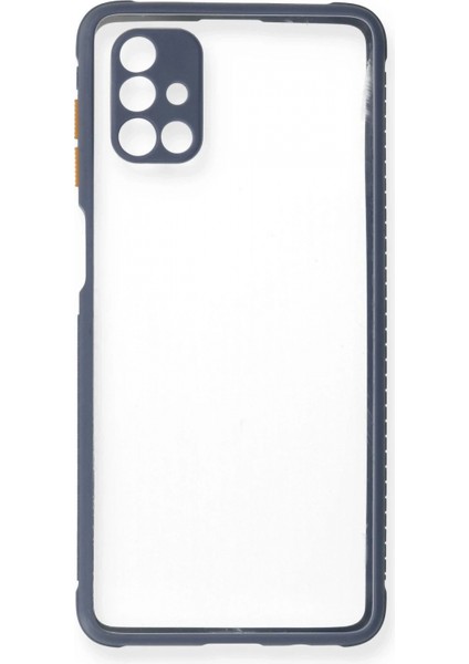 Samsung Galaxy M51 Kılıf Miami Şeffaf Silikon - Gri fiyatları