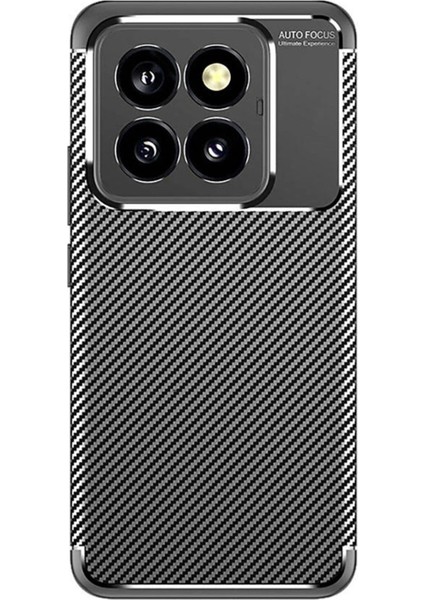Xiaomi Mi 14T Pro Kılıf Auto Focus Karbon Kapak - SIYAH-(5796) fiyatları