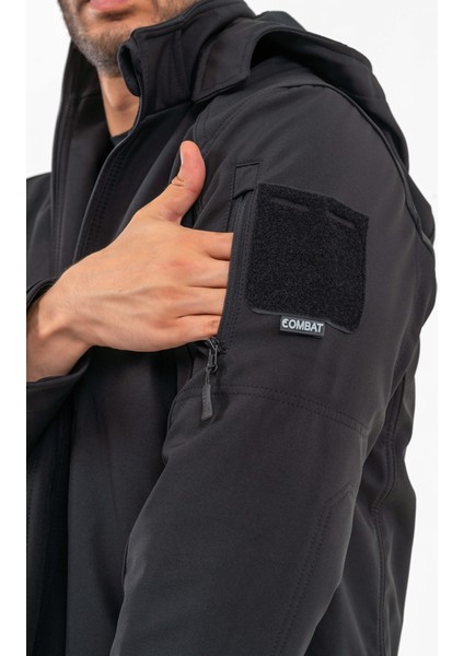 Combat Tactical Outdoor Taktik Su ve Rüzgâr Geçirmez Softjell Mont Motorcu Montu - 305C fırsatları