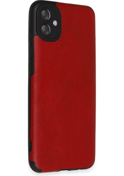 Samsung Galaxy A04E Kılıf Loop Deri Silikon - Kırmızı fiyatları