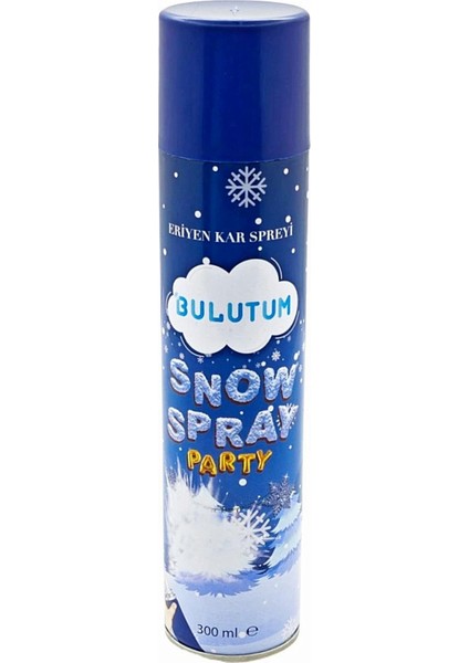 Yılbaşı Parti Eriyen Kar Spreyi 200ML Büyük Boy Leke Yapmaz Kutlama Şov Köpüğü indirimleri