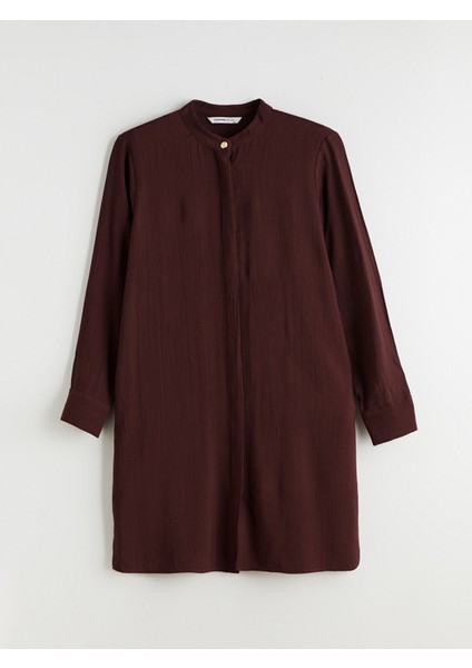 Yeni Sezon Hakim Yaka Dokulu Kadın Gömlek Tunik indirimleri