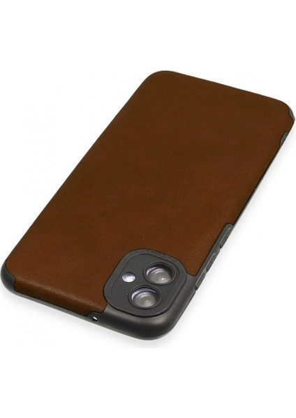 Samsung Galaxy A04E Kılıf Loop Deri Silikon - Kahverengi modelleri