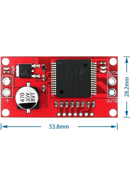 VNH2SP30 - 30 A Motor Sürücü