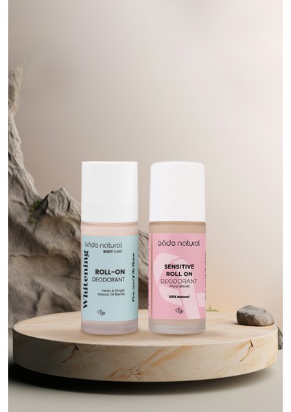 Floral Blends Roll On & Doğal Beyazlatıcı Roll On Deodorant %100 Doğal indirimleri
