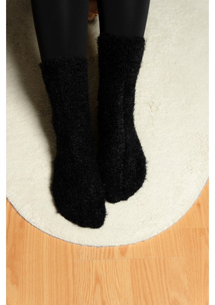 Kışlık Peluş Kadın Soket Çorap. fiyatları