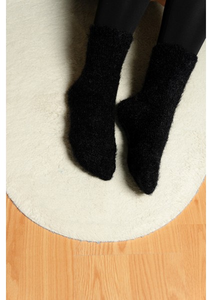 Kışlık Peluş Kadın Soket Çorap. modelleri