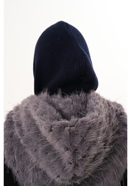 Kapüşon Detaylı Örgü Şal | Hooded Scarf Trendi indirimleri