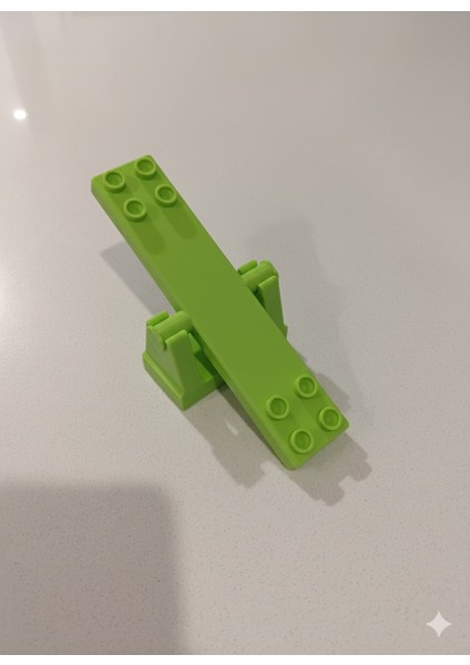 Yapı Blok Uyumlu Tahterevalli – 3D Baskı - Tahterevalli