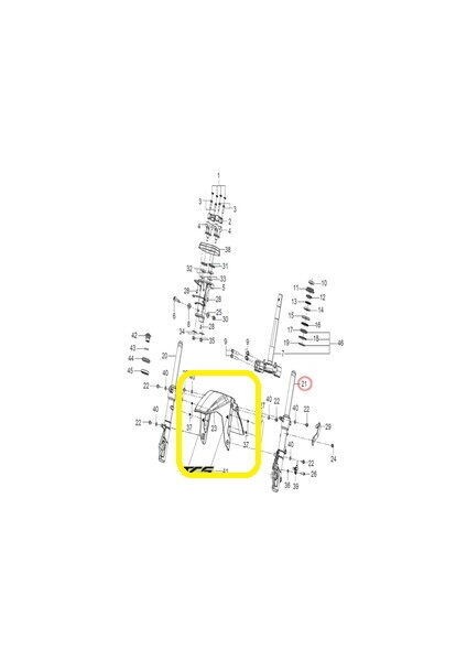 ADV125 Ön Çamurluk Yeşil